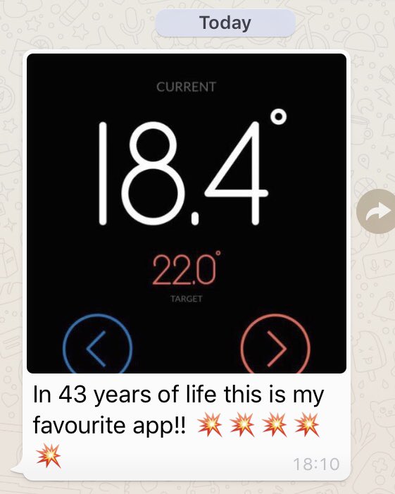 GarethWHeating's tweet photo. A nice comment from one of our customers @atagheating received via Whats App 👏🏻 https://t.co/CTMxbOJsKY