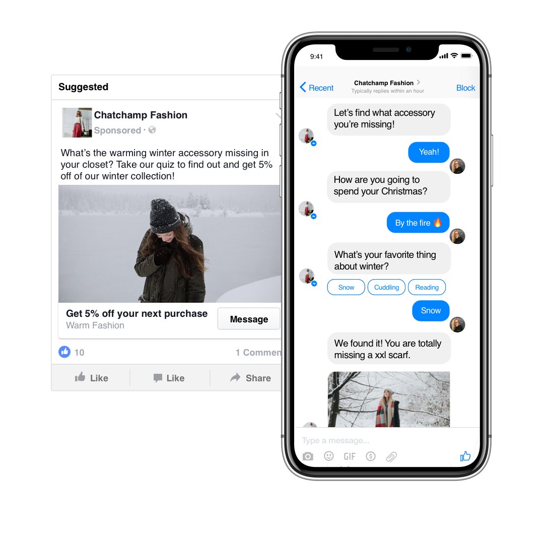 The difference between conversion and Send-to-Messenger ads? Having a real conversation with customers. 🙌🏻

#facebookads #facebookmarketing #socialmediamarketing #facebookstrategy #facebookadsmanager #facebookadtips #facebookstrategytips