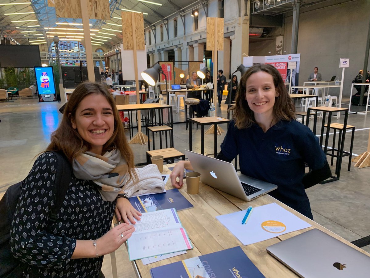 WhozApp's tweet image. Parler #IA, #RH, #Employabilité avec des professionnels et les entendre dire : "C'est hyper important ce que vous faites"... Un vrai #bonheur ! On est sur le salon #ledayclick 😉 #Startup 🚀