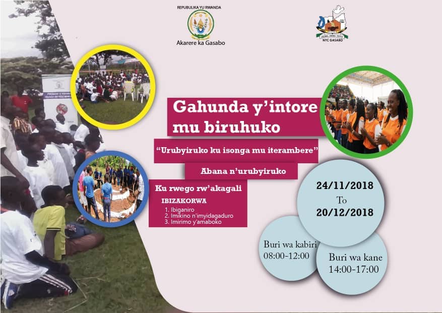 musirikaredavid's tweet photo. #Gasabo: Gutoza intore/#Imbuto: 6-12Years/ #Indirirarugamba:13-18 Years #Indahangarwa:19-30 years #GahundaYintoreMubiruhuko @Gasabo_District @MinYouthRwanda @RwandaYouth @sterwamu @mwesigwa120 @RwandaGender @RwandaLocalGov @ashyaka @MCRwakazina @NICrwanda @Bamporikie https://t.co/bRfFvhccFr