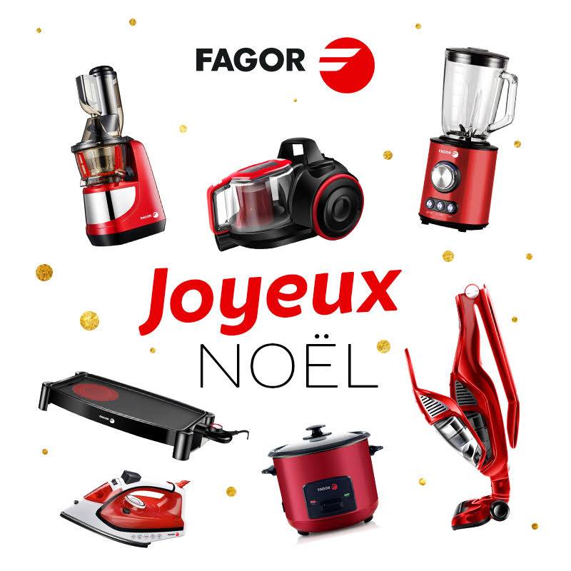 Fagor vous souhaite un Joyeux Noël 🎅 ! 
Nous espérons que vous passez d’excellents moments entourés de vos proches et que vous dégustez de bons petits plats !

#joyeuxnoel #noel2018 #Noel #Cuisine