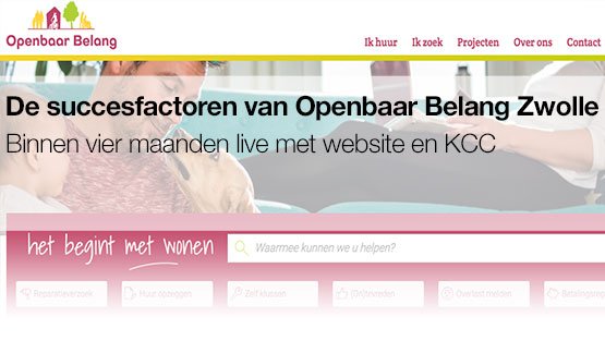 Openbaar Belang Zwolle ging binnen vier maanden live! De snelste doorlooptijd ooit binnen de geschiedenis van <a href="/wijzijnumbrella/">wijzijnumbrella</a> . Nieuwsgierig hoe? Lees dan het interview met Hetty Bruins, communicatieadviseur bij @OpenbaarBelang  bit.ly/2PYZMfg #Website #KCC