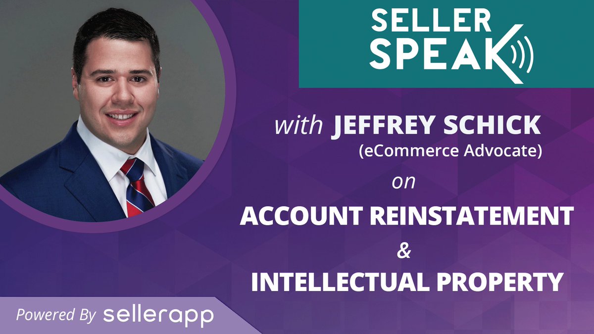 SellerApp_Inc's tweet photo. Jeff Shick will share his expertise on all the legalities of selling on Amazon tomorrow at 8:30 AM EST.
#CopyrightInfringementt #AmazonAccountSuspension #AccountSuspension #ProductTrademarking #ListingHijacker #PrivateLabelProduct #PrivateLabelng #eCommerce #AmazonFBASellers https://t.co/mKhjdxeLPr