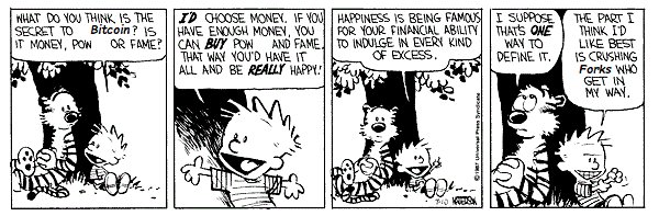 Calvin and Hobbes but with Crypto Punchlines (@cryptocalvinist) on Twitter photo 