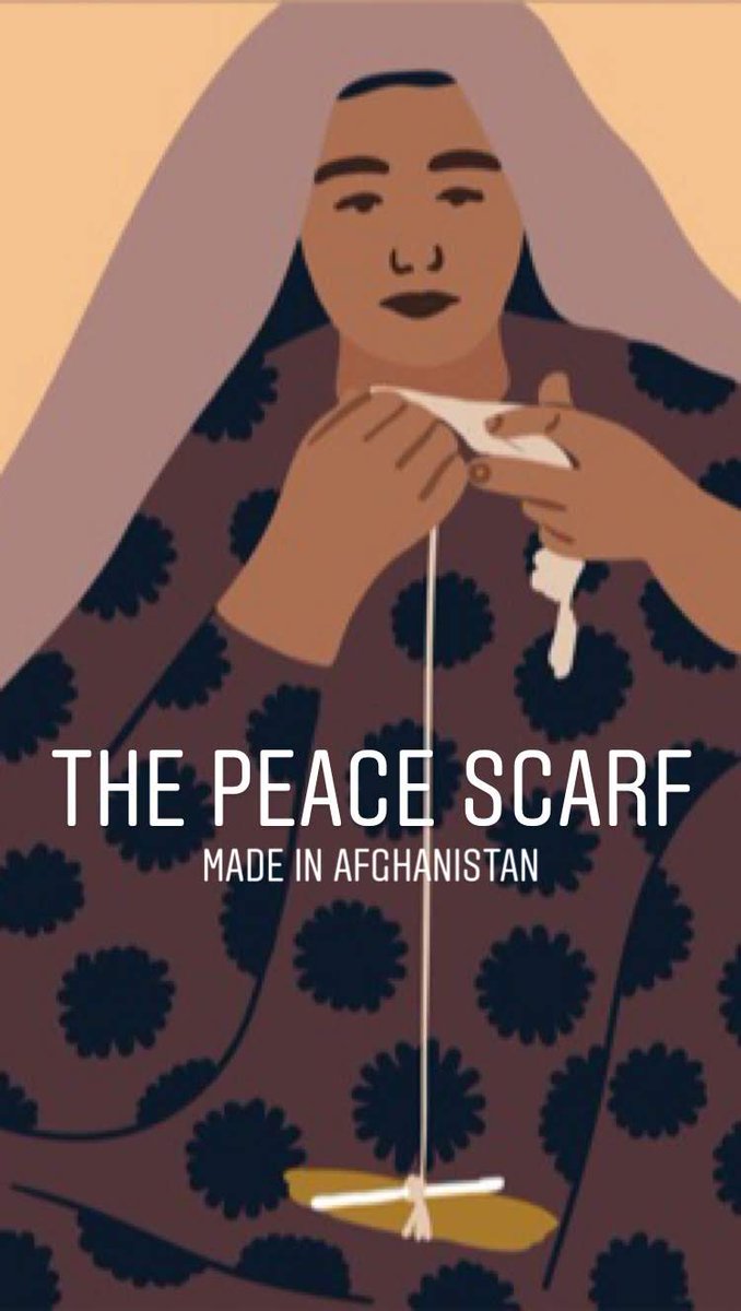 The Peace Scarf is not just another conference giveaway; it embodies the work of a lot of Afghan artisans - Change is possible. #Afghanistan <a href="/_ethicalfashion/">Ethical Fashion Initiative</a> <a href="/ITCnews/">International Trade Centre (ITC)</a> @europeaid #UN #unchr