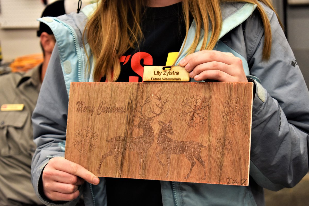Wildcat_Ext's tweet photo. Last week, 4-H youth got to learn about all the amazing things that the Fab Lab at Independence Community College has to offer. They were able to create two different projects using design software, then used a CNC Laser to create it on pieces of wood. The kids had a great time! https://t.co/BsyXTcSux7