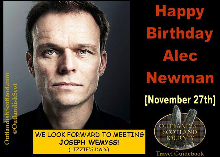 Happy Birthday to Alec Newman 
