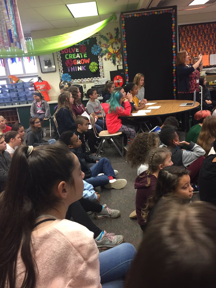 We are so lucky to start our week with a Skype with Amal Unbound’s author, <a href="/aishacs/">Aisha Saeed</a>! We have so many questions! #GRA2018 #GRAAmal #cysdproud #SSSpirit <a href="/SS_elementary/">Sinking Springs Elem</a> <a href="/Fryer127/">l fryer</a> <a href="/SSETeamWhite6/">Otterson/Reichard</a> <a href="/OneSweetBunch/">OneSweetBunch</a> @TeachAntoun