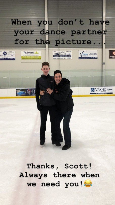 scottsflow's tweet image. The fact that scott&apos;s imitation of the female partner involves resting his hand on his partners chest is far too amusing to me #learnedbehavior