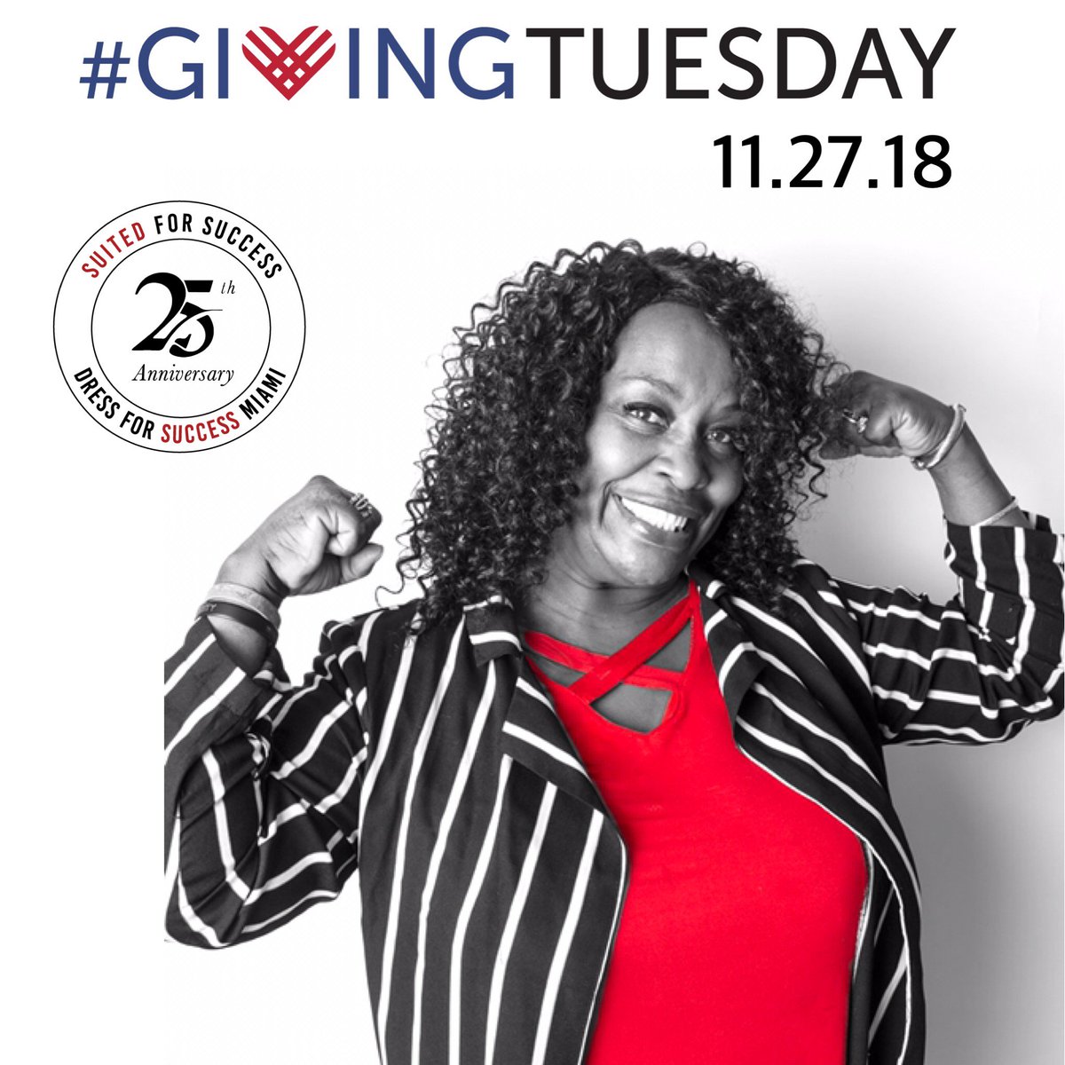 DFSMiami's tweet photo. Missed Give Miami Day? Today's your chance! Your donation can make twice the impact today, #GivingTuesday, thanks to @Facebook and @Paypal. https://t.co/9nhDIlcIoy
#givingtuesday #cause #empowerment #donate #professionaldevelopment #miami #career #giveback https://t.co/PkPO71kw8d