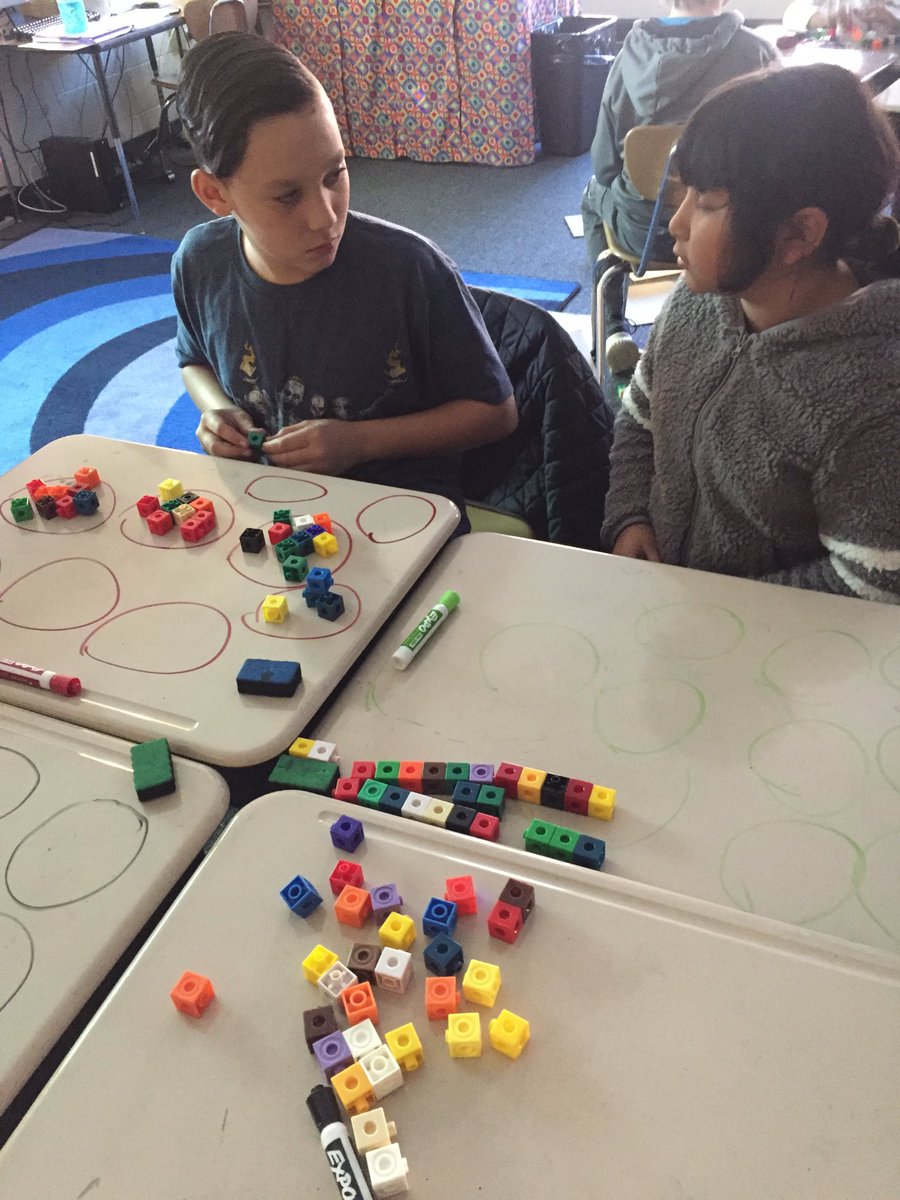 Concrete representation in action! #mathROCKS