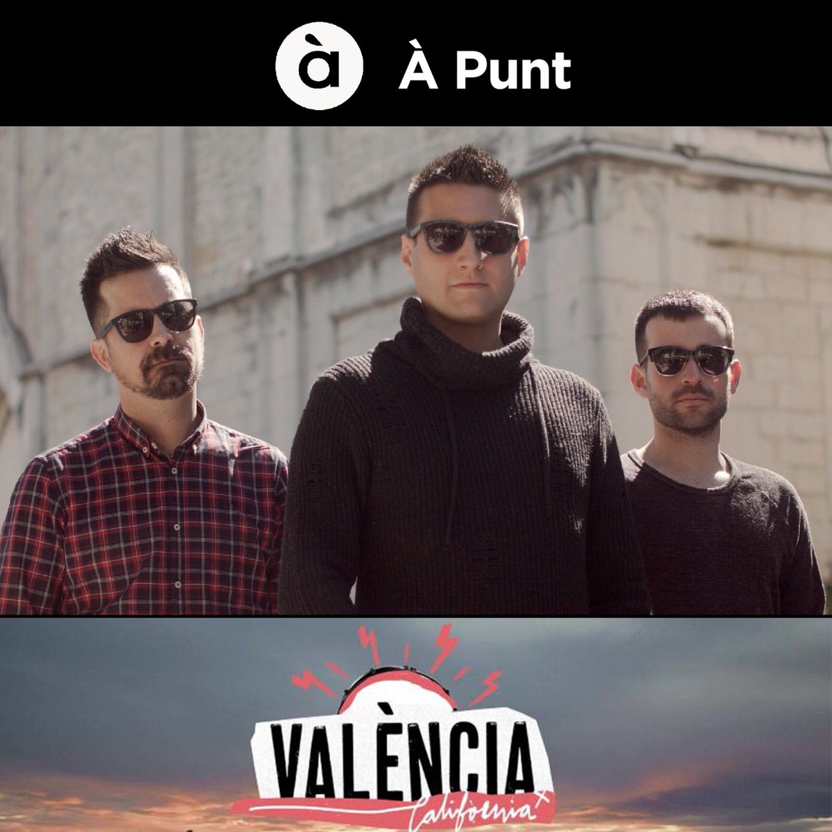 Aquest dimecres en el programa  <a href="/VLCCaliforniaAP/">València Califòrnia</a> d' <a href="/apunt_media/">À Punt</a> , s’emet el capítol 
“no more Figatell” on <a href="/nelo_gomez/">Nelo Gómez</a> i <a href="/SMulayali/">Sénia Mulayali</a> entrevisten als nostres companys <a href="/SantiBertomeu/">Santi Bertomeu</a> I els <a href="/OnionAndBack/">Onion And Back</a> , a les 23:55h ens vegem en #ValènciaCalifòrniaÀpunt