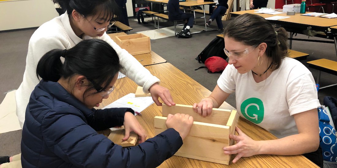 techbridgegirls's tweet photo. Thank you @Grammarly  for standing with us on #GivingTuesday. We appreciate your leadership as we @techbridgegirls , excites, educates and equips girls to learn more about #STEM. https://t.co/azJy8g21oJ