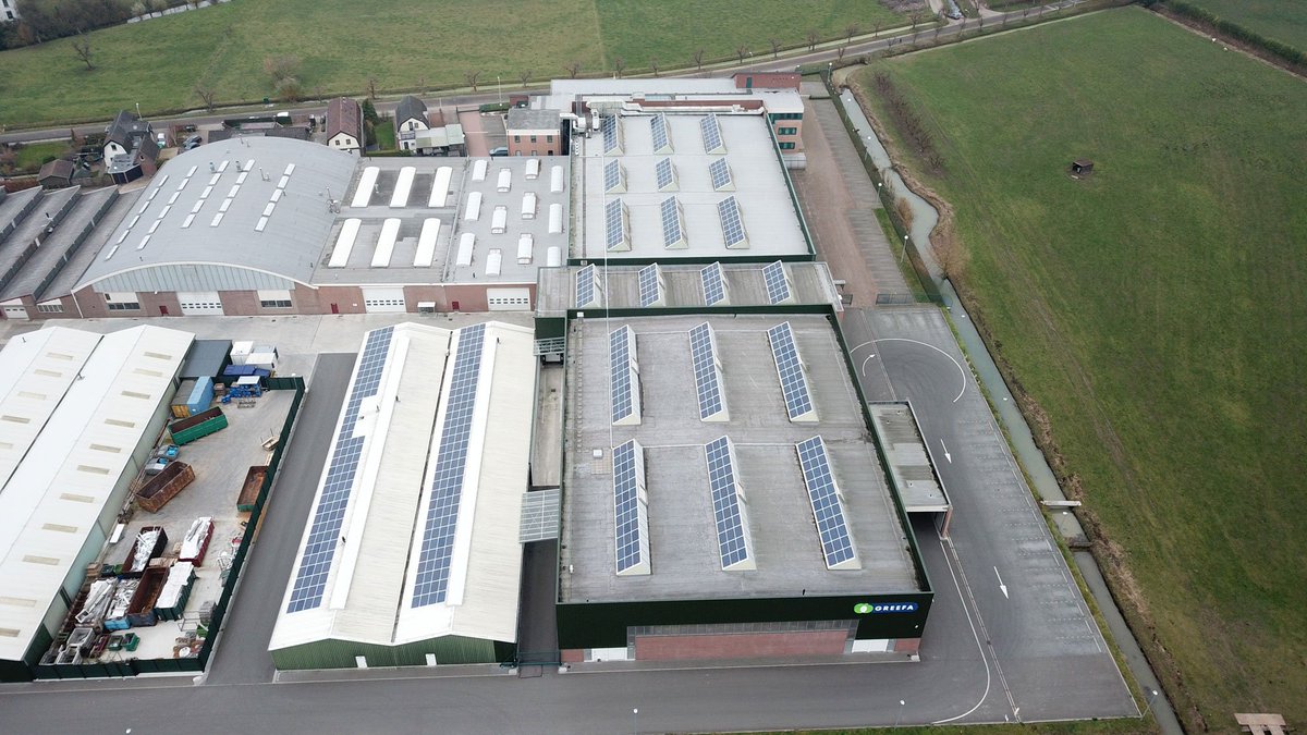 Ook GREEFA hebben wij mogen helpen met het #verduurzamen van hun bedrijf. Benieuwd wat wij voor uw bedrijf kunnen betekenen?
bit.ly/2E0beBa
#solar #zonnepanelen