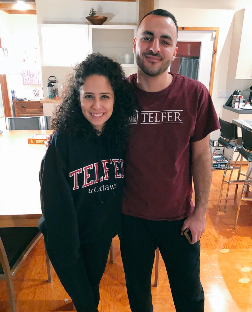 Graduated and still not ready to let go of the @Telfer_uOttawa gear 😍 #GivingTuesday #TelferNation Post a photo wearing Telfer gear using the hashtags above and $5 will be donated on your behalf to the Telfer Student Activity Fund! @uOttawa @GivingTuesdayCa