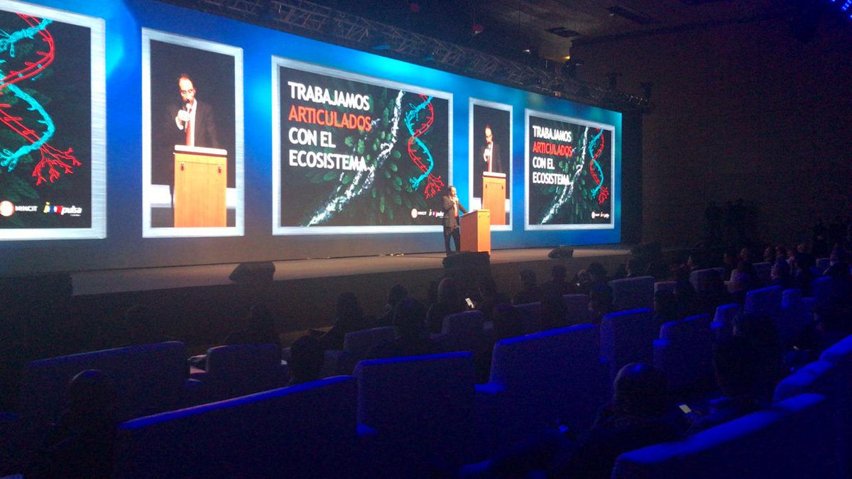 InnpulsaCol's tweet photo. #EnEsteMomento | "Nos sentimos cerca al propósito de #SUColSingularity porque también creemos que hay que articular actores: gobierno, empresarios y la universidad" - @jrestrp Ministro @MincomercioCo https://t.co/qFfqZBXcfN