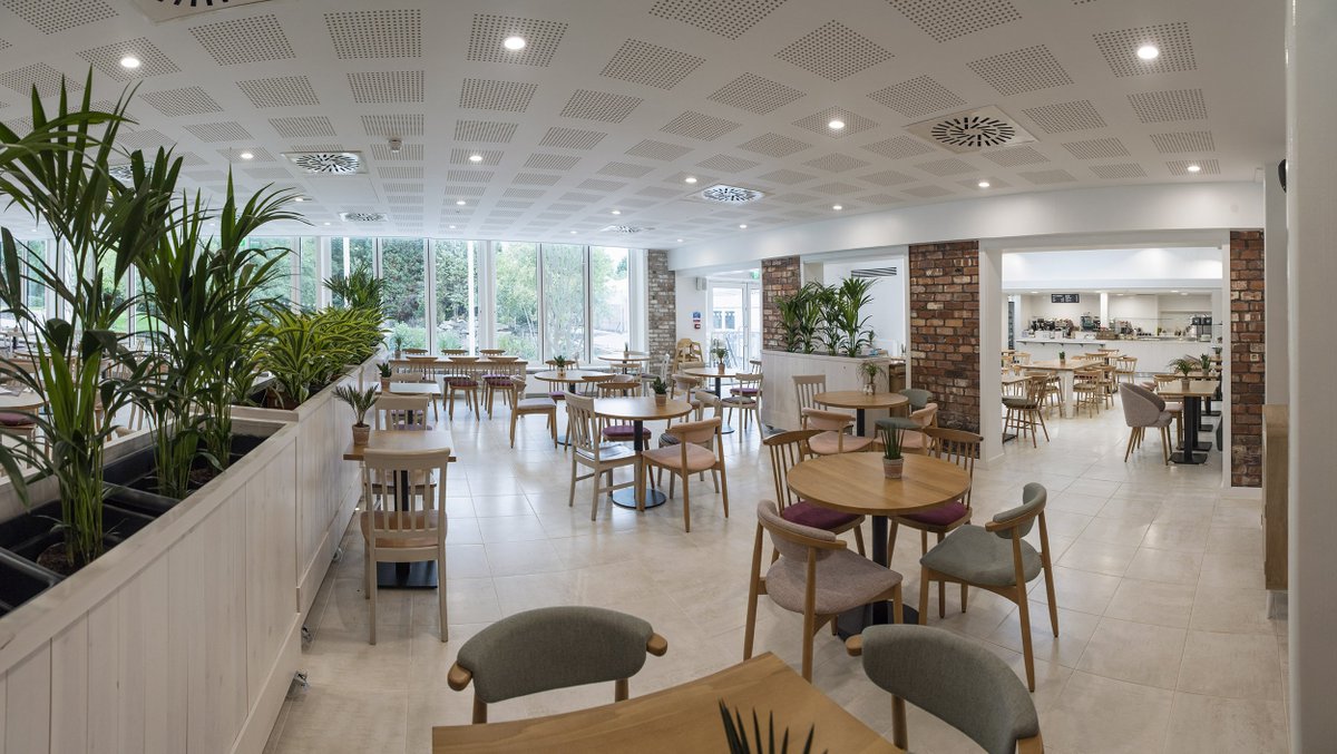 construction_mc's tweet photo. Completion photos of the newly refurbished &amp; extended dining facilities at Notcutts Woodford Park Garden Centre. #Construction #BuiltOnTrust https://t.co/0Sy0ni1AQe