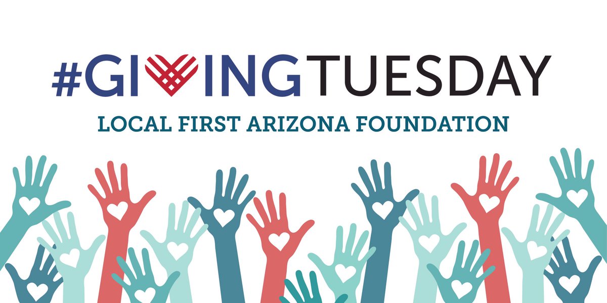 #GivingTuesday is here! Today is your chance to help us build opportunity in #Arizona and make our home a better place to live. Remember that every single dollar counts! Give here: bit.ly/2KDUKPm ❤️ 🤝