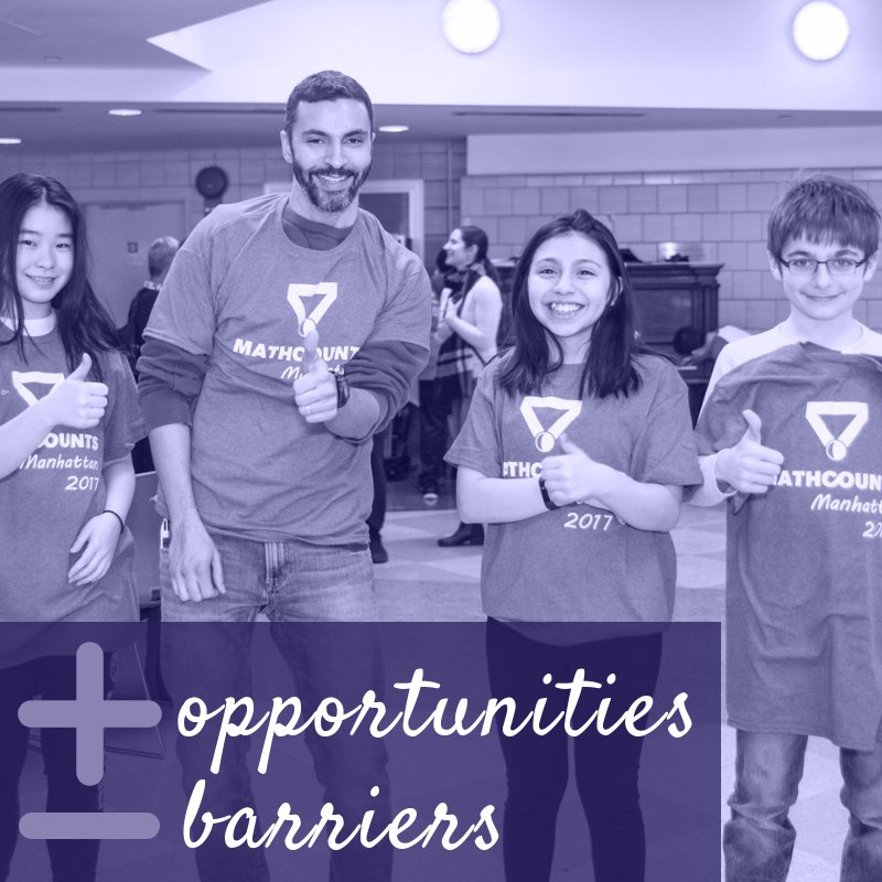 MATHCOUNTS's tweet photo. This #GivingTuesday, please support awesome math students from low-income schools by sponsoring their MATHCOUNTS competition registration fees. Together, we can add opportunities and subtract barriers for students no matter where they come from. https://t.co/Tm1V6SOgnl https://t.co/UGBGi7573T