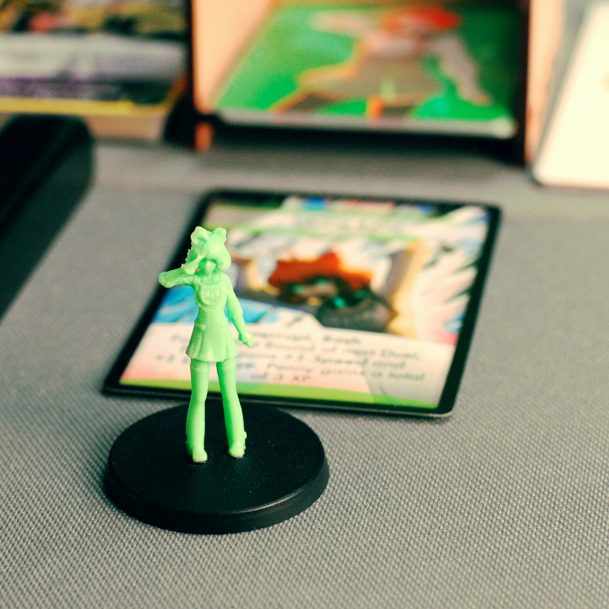 It's Penny's turn to duel Cinder Fall #RWBY #boardgames #tabletopgames