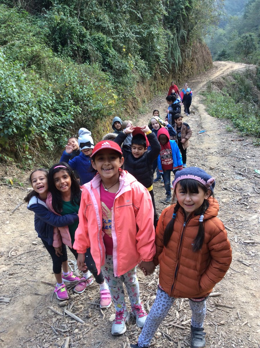TBSYear3's tweet photo. 3L returned today from their wonderful, educational expedition to Herb Nepal. We learned how to make doko, planted a variety of seeds and seedlings, explored the local area, fed the animals, and enjoyedeating the delicious organic food and camping with our friends. https://t.co/OEQKJ3UxUy
