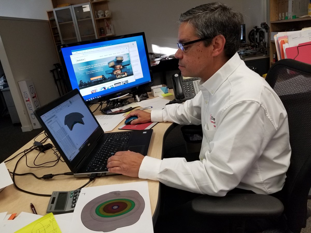 definitivepa's tweet photo. Here at Definitive Design Corp , we are always working on something new and #innovative.  Whether it be #medicalproducts, #consumerproducts or new #inventions; Craig and his team is constantly working to improve and #create #designs that shape our world. https://t.co/BYOKdKhjcw