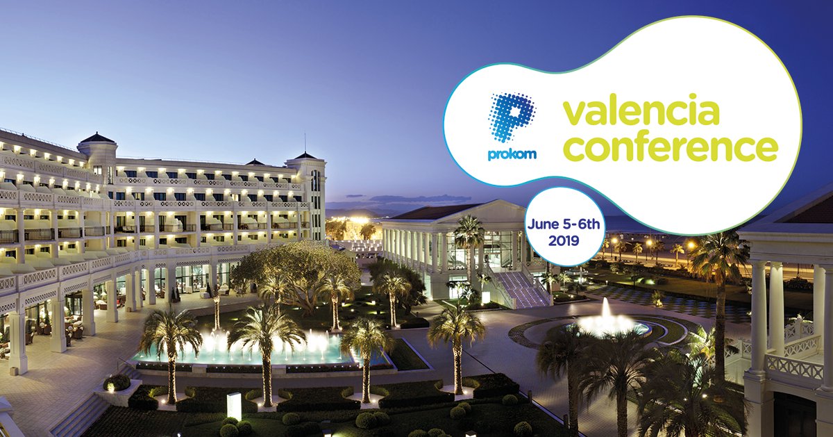ProkomOrg's tweet image. Are you looking to stay competitive in this challenging market? Are you serious about growing your business and being at the forefront of the print industry? If the answer is yes, you need to join us in Valencia for an amazing #ProkomConference2019 ow.ly/9fLH30mLLwG