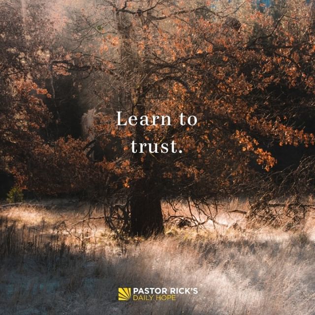 You are not the general manager of the universe! The greater your need to control, the more stressed you’re going to be in life. In this message, Pastor Rick teaches what it means to take Jesus’ yoke upon you and how to reconnect with Christ so that you … ift.tt/2PX9fnu