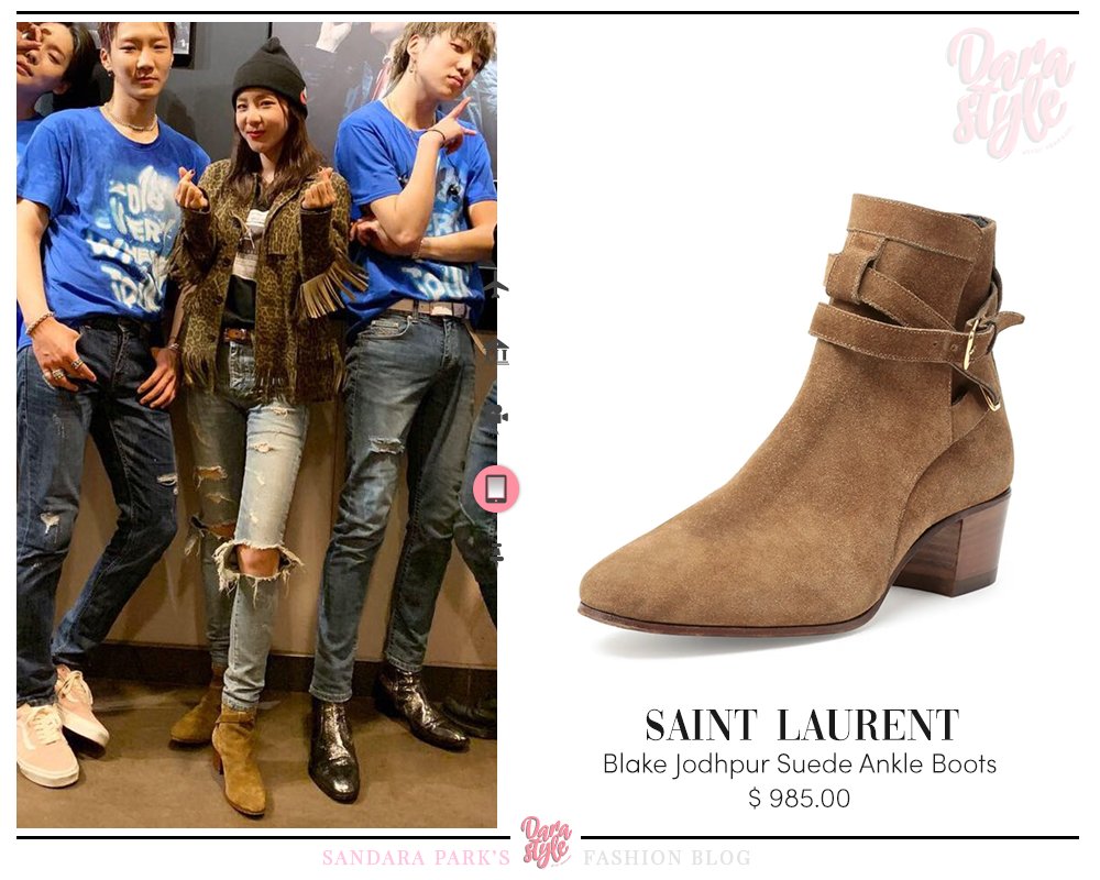 saint laurent blake boots