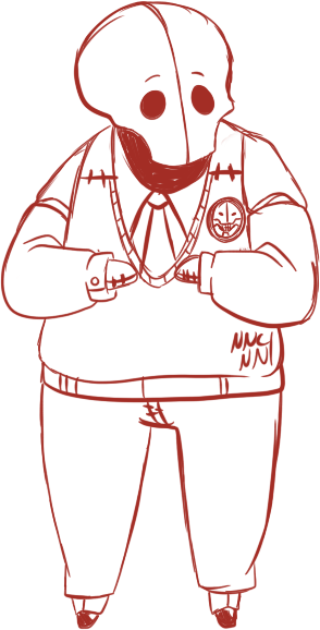 Nn4Nn4Stuff's tweet image. I sketched a smol @FelixTheReaper. This boyo is pure hug material and I&apos;m already excited for the game to come out~ (Might outline and color it later or sketch even more when I get around to it.) #FelixTheReaper