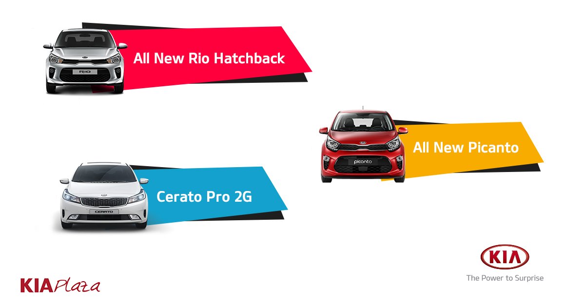 KiaPlazaCol's tweet photo. ¿Cuál de nuestros modelos es tu preferido para esos paseos de los fines de semana? Comenta tu respuesta. 👌 https://t.co/JrFvKOme1L