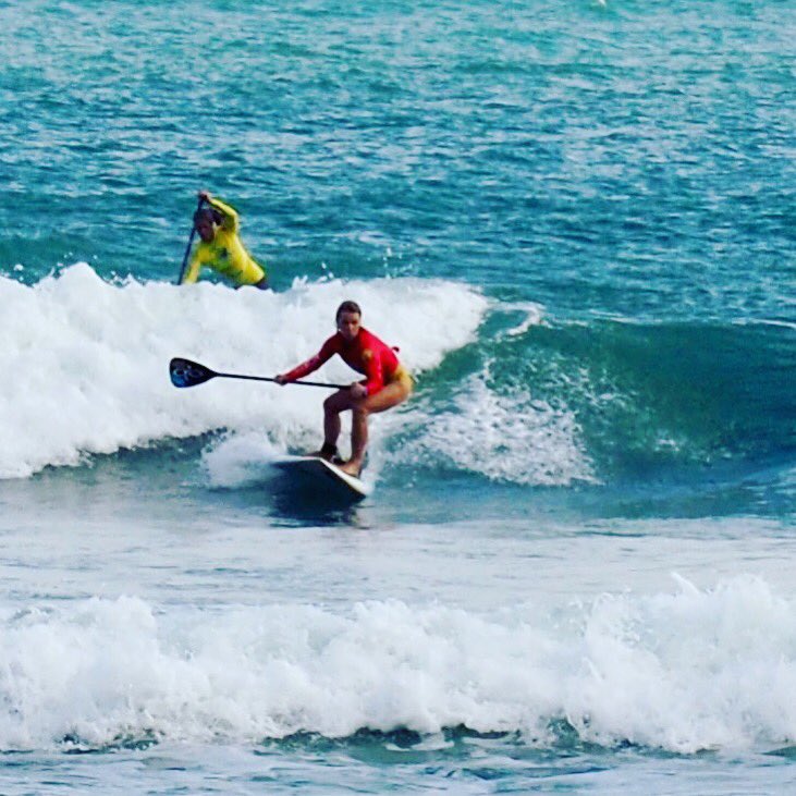 Nice remember of my competition day at <a href="/ISAsurfing/">International Surfing Association</a> #supwave Worldchampionships in China 🏄‍♀️😀