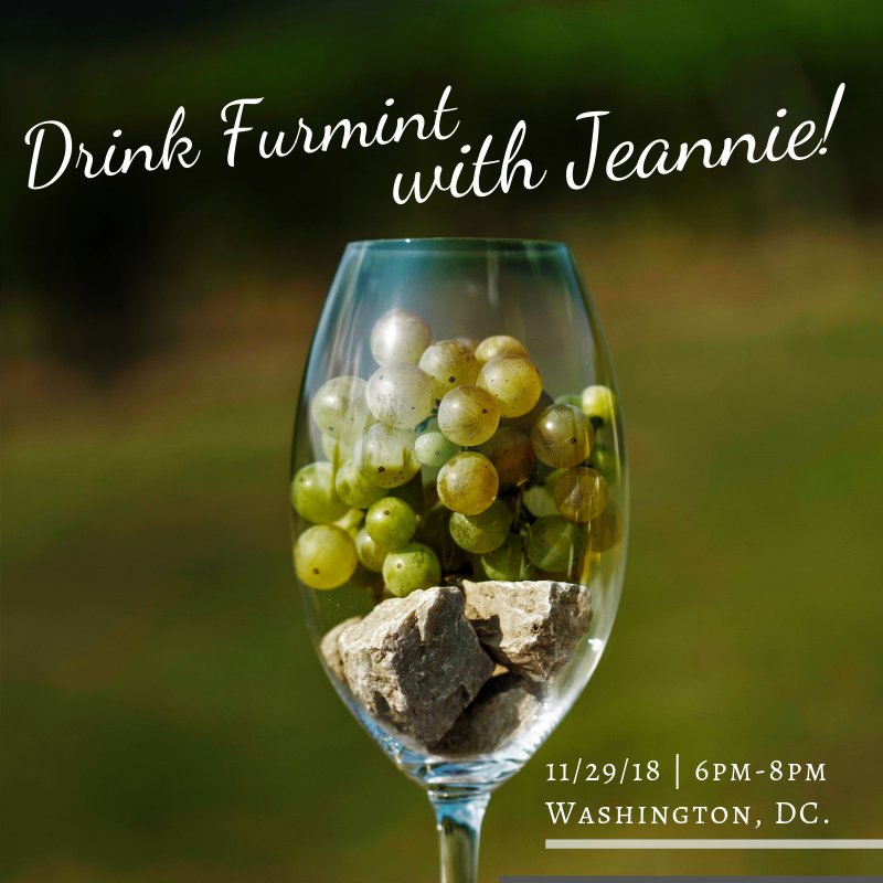 Upcoming Furmint event at the Woman's National Democratic Club (<a href="/wndc_1922/">Woman’s National Democratic Club</a>) in DC - hosted by our dedicated #Furmint Ambassador, Jeannie O'Donnell. :)

Link to the event: bit.do/furmint-wineta…