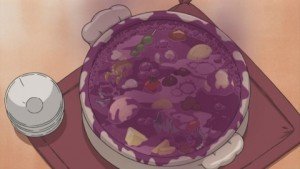 ドラキュラエモン 左から順に ジャイアンピザ ジャイアンシチュー ジャイ子カレー という名前らしい ジャイアンピザとジャイアンシチューはまずい しかしジャイ子カレーは美味いらしい