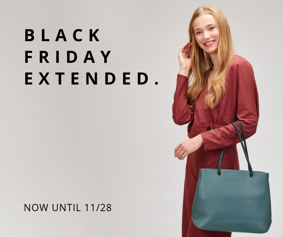 Our Black Friday sale has been extended! Shop our best deals of the year, now until Wednesday. 

SHOP NOW ➡️ bit.ly/2r7qnrY

Sale ends 11/28 at 11:30pm EST.