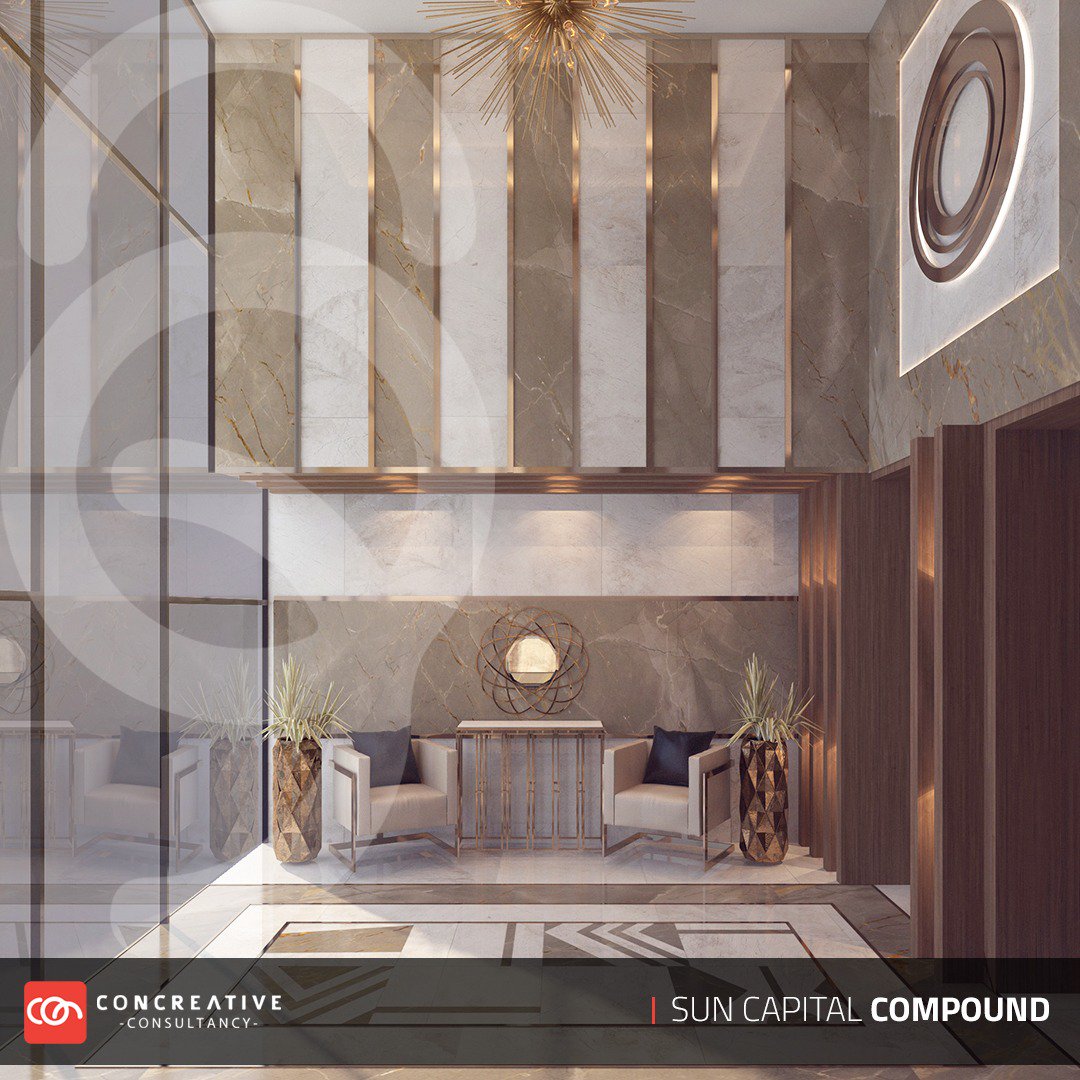 concreativeegy's tweet photo. The golden sun rays will be reflected upon the luxury embedded in Sun Capital.
Interior design by Concreative
#art #Concreative #Consultancy #Communities #Creative #Engineering #الاستشارات #الهندسية #Excellence #Execution #Magic #SunCapital
#Interiordesign #Egypt #Giza https://t.co/2fs3NxZir4