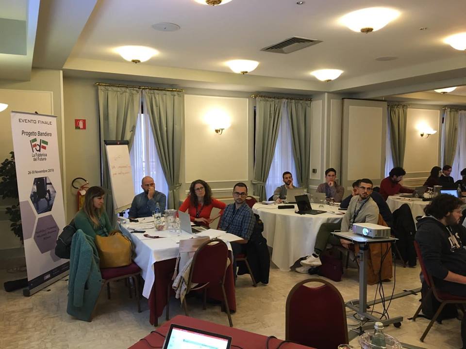 FdF_FinalEvent's tweet photo. Ci siamo finalmente, i gruppi di lavoro si sono aggregati, i progetti e le idee stanno prendendo forma e verranno presentati venerdì 30 novembre durante la Conferenza Finale.
@StampaCnr
#fabbricadelfuturo #factoriesofthefuture #FdF_FinalEvent2018 https://t.co/Eg1yEoXZQW