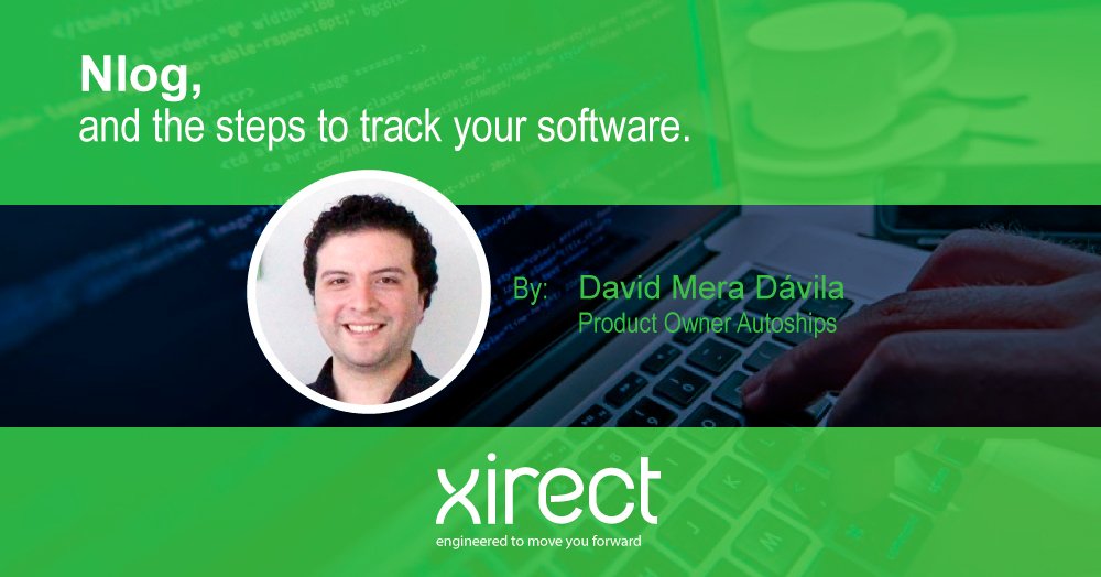 xirect's tweet photo. How about in english? Read the article of our Product Owner, David Mera. #Nlog and the steps to track your #Software . 👉https://t.co/AeOLZsp0cJ
#xirect #engineering #technology https://t.co/lCXPaoO4Gd