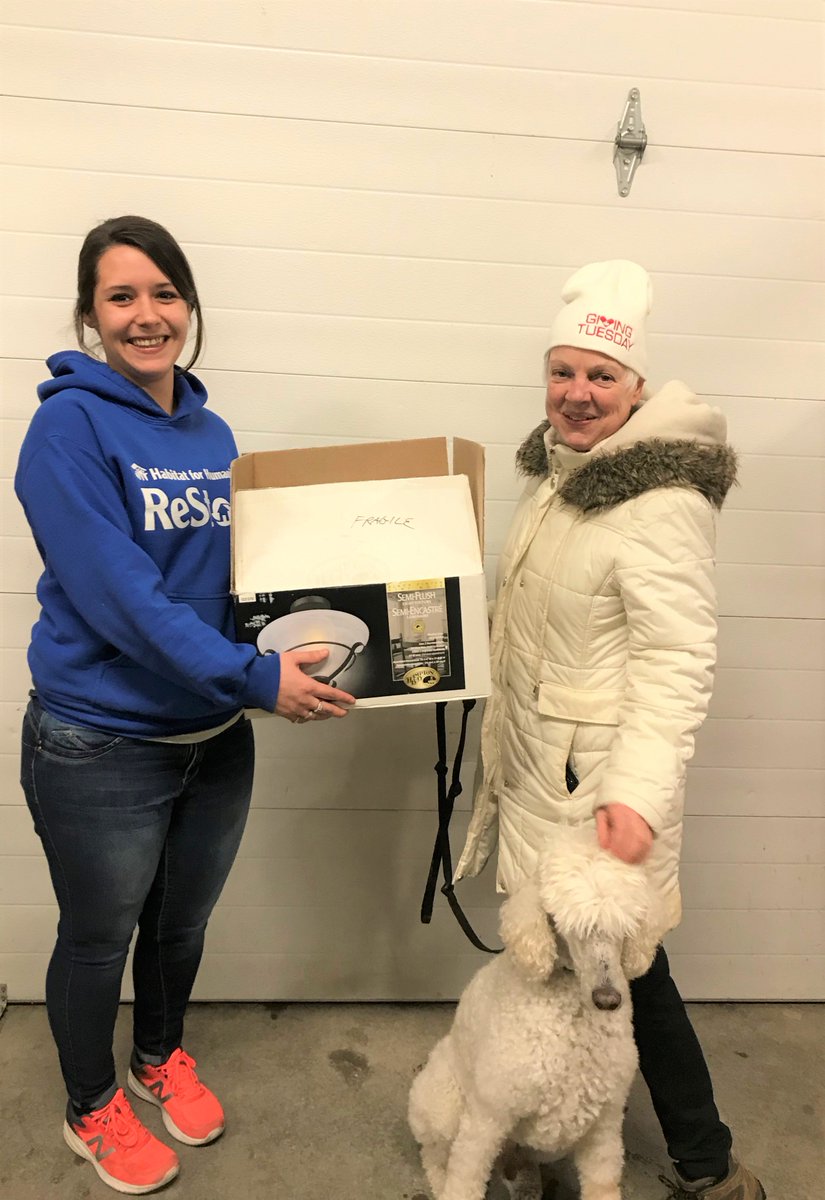 Habitat Peterborough (@habitatptbo) on Twitter photo Thank you, Brenda Boyes <a href="/PtboFundraisers/">PtboFundraisers</a> for your donation to our <a href="/PtboReStore/">Peterborough ReStore</a> today! In the spirit of #GivingTuesdayCA we encourage the community to support ReStores in Peterborough & Lindsay by making a donation of new, gently used of excess items! habitatpeterborough.ca/giving-tuesday/ Thank you, Brenda Boyes <a href="/PtboFundraisers/">PtboFundraisers</a> for your donation to our <a href="/PtboReStore/">Peterborough ReStore</a> today! In the spirit of #GivingTuesdayCA we encourage the community to support ReStores in Peterborough & Lindsay by making a donation of new, gently used of excess items! habitatpeterborough.ca/giving-tuesday/