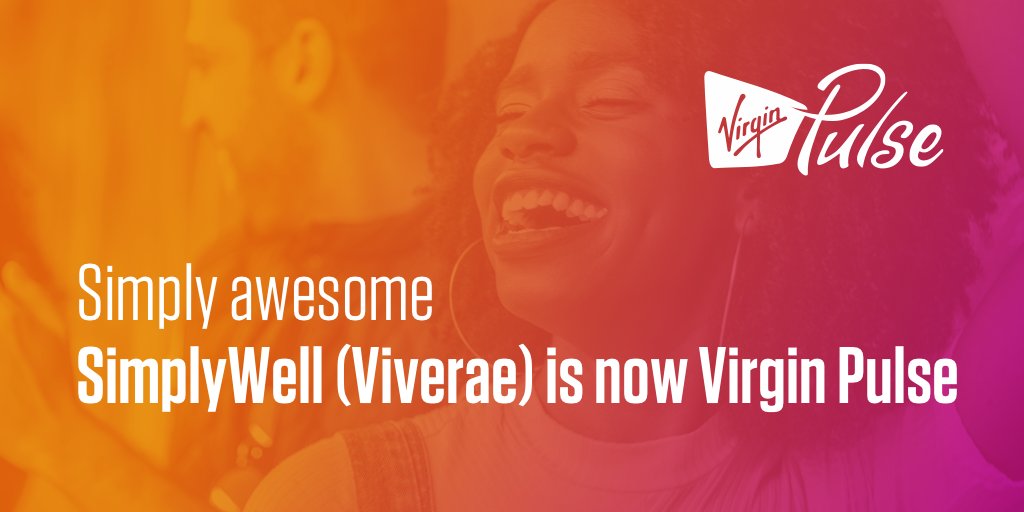 SimplyWellinc's tweet image. Excited to announce that SimplyWell is now Virgin Pulse.  ow.ly/8cMg50jO3kJ
