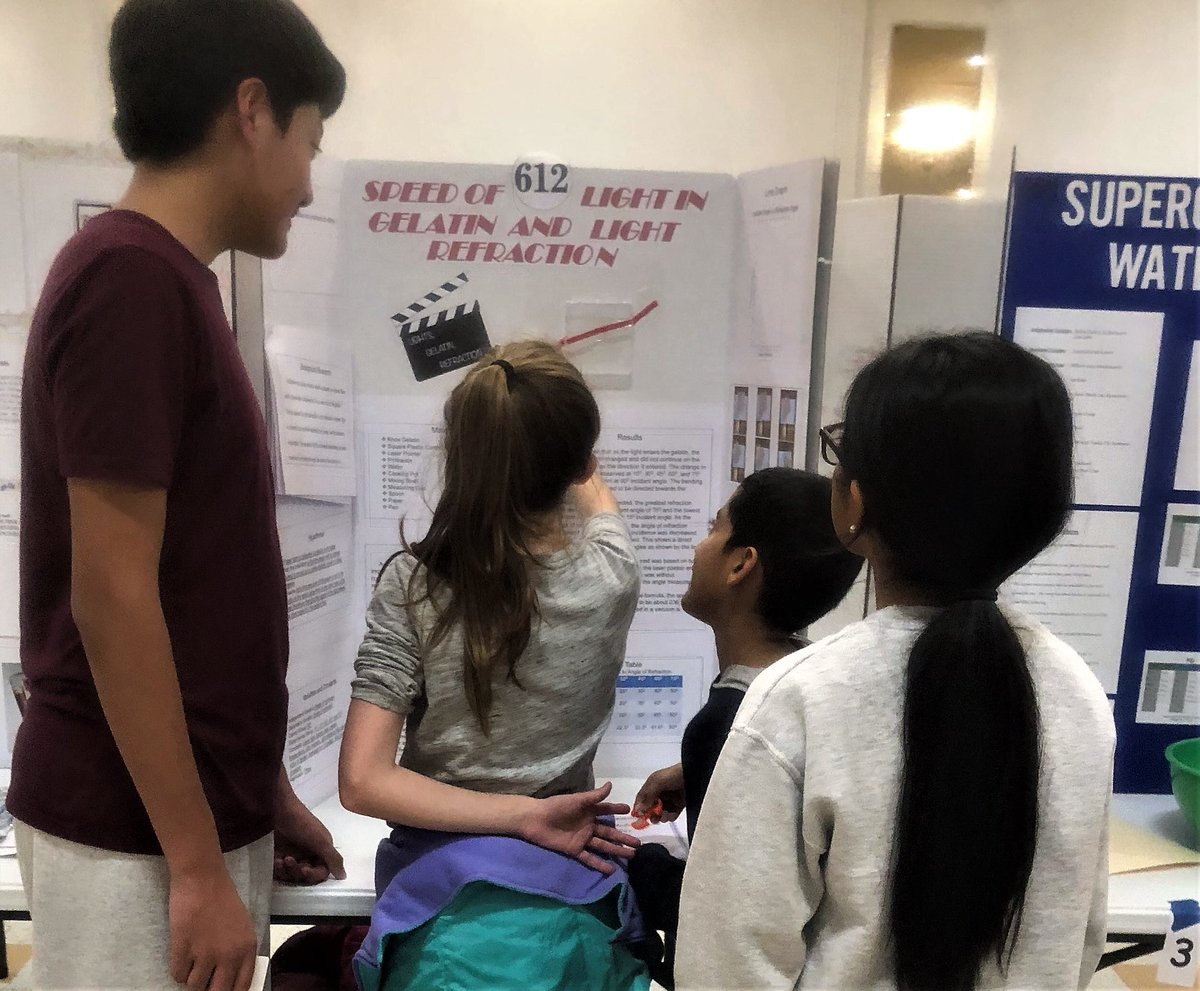 StJudeRCS's tweet photo. Another Science Fair in the books; congratulations to our 6th, 7th, and 8th grade scientists for a job well done and to Ms. Hampe for organizing another year of awesome projects! @adwcathschools #adwsaints #sciencefair2018 #futurescientists https://t.co/COMZrUaQ4l