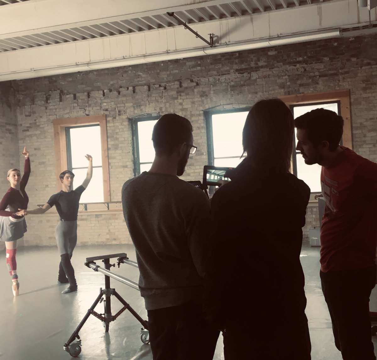 Nothing like the warm glow of video shoot on a cold day. Our team spent yesterday making a top secret video for a top secret client. (And no, it's not for the @MilwaukeeBallet, though we couldn't have done it without them!)
#videoproduction