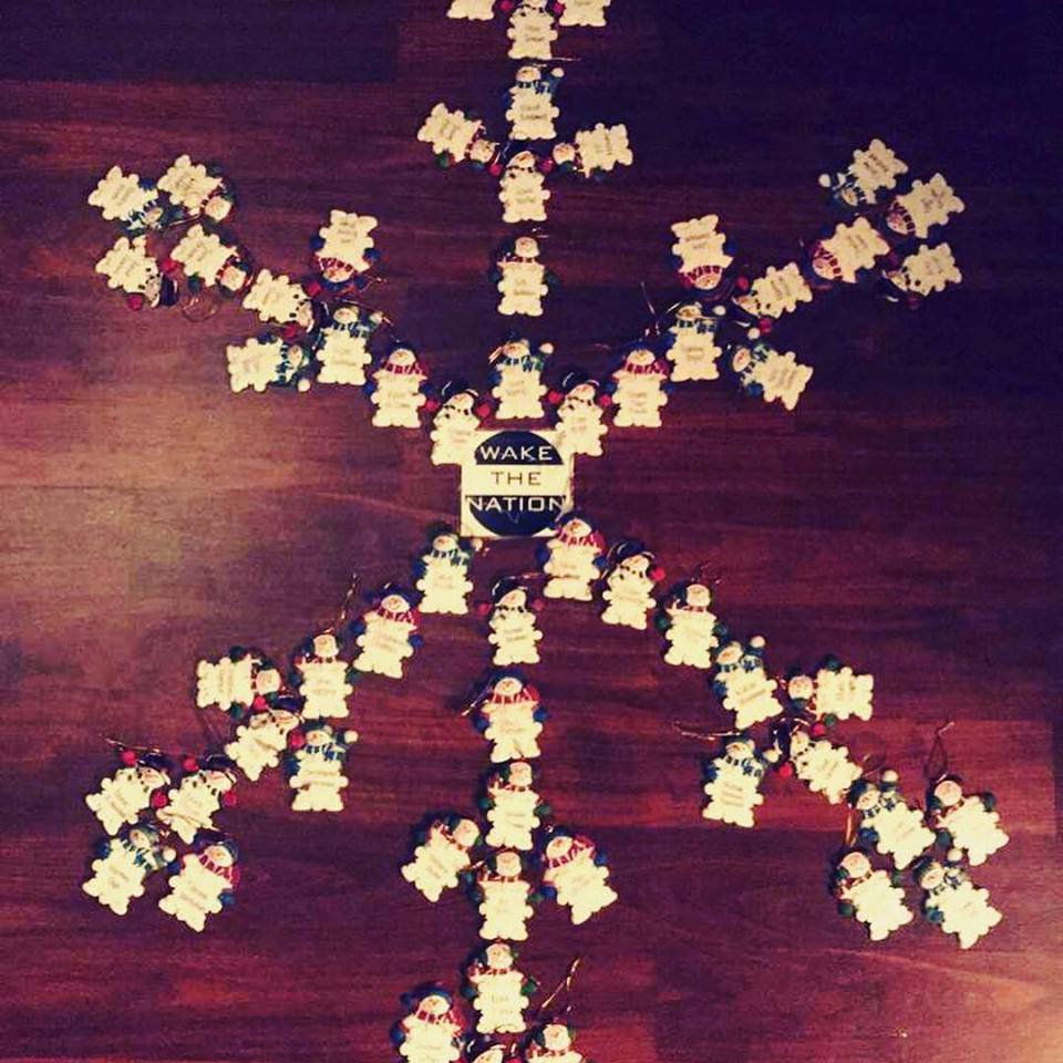 WaketheNationUS's tweet photo. Individual photos are a work in progress as our team ensures each one is accounted for. While we are busy at work check out some candid pictures from the decorating in our latest blog post: Gratitude &amp; 2018 Holiday Memorial https://t.co/UAYoFyTa0K https://t.co/CRIxefDcEH
