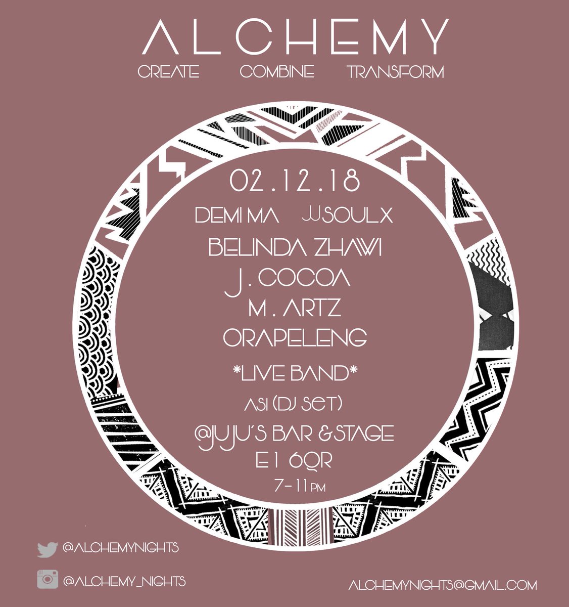 We’re super excited to celebrate the closing of 2018 with you THIS SUNDAY 02.12.18 Get your tickets      HERE: bit.ly/2A4U0hJ