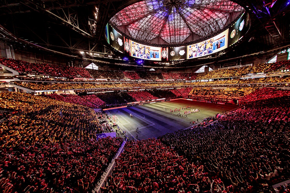 ATLUTD's tweet photo. Beautiful from all angles 😍 https://t.co/Ju87NHzc5V