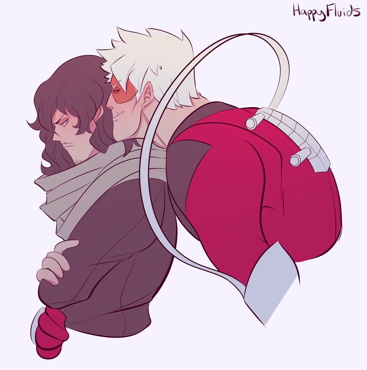 brenatomy's tweet image. [art] Rival Teachers/Dads. #eraserking #bnha #mha