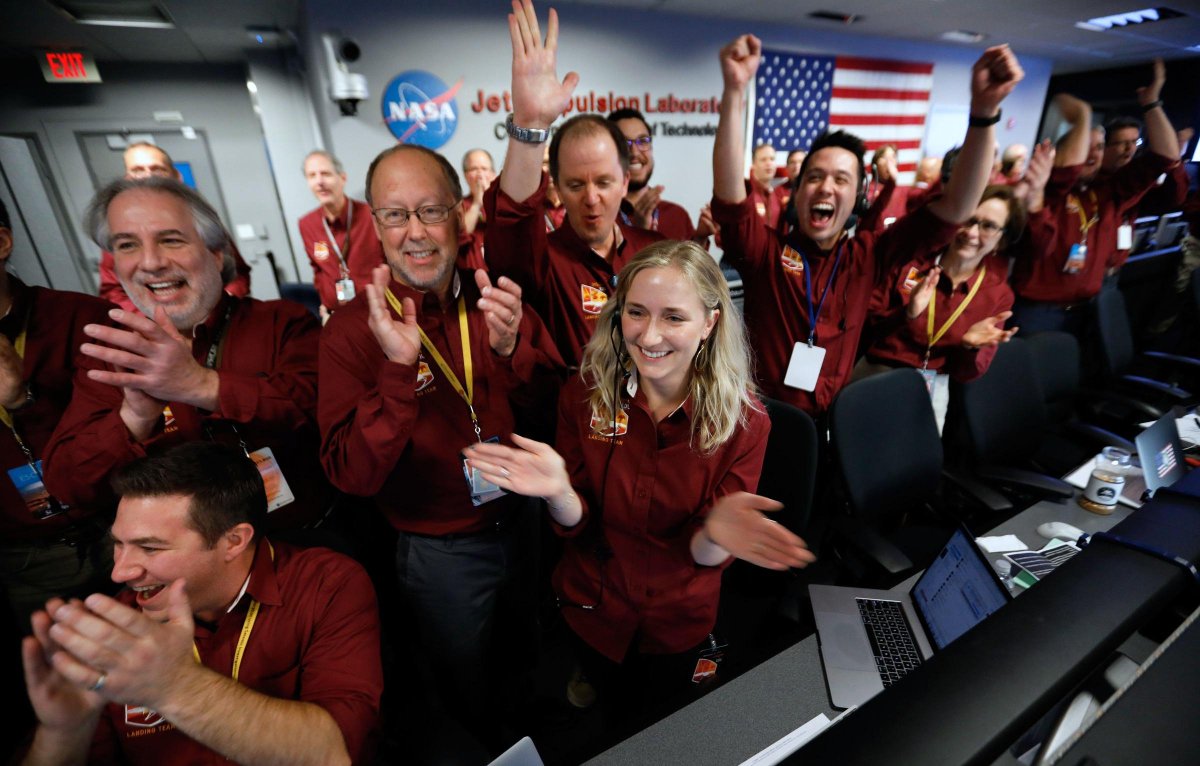 felipecocco's tweet image. Thank you to @NASA for the live-feed of the inSight control room. Their transparency in revealing to the world that they very, very clearly have a diversity problem is commendable. #ethicalCS