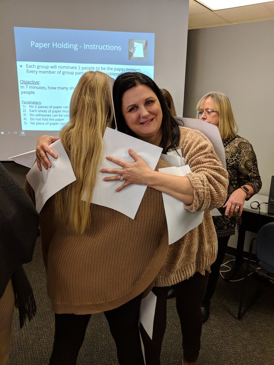 Special Education really epitomizes Culture For Caring in this team building activity!! #workisfun #KISDTeamSpEDP2P #kisdcultureforcaring @kirstenallman
