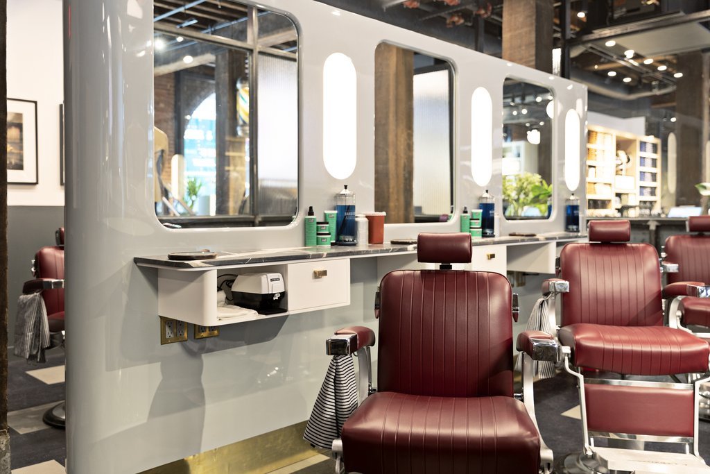 CorkFloor's tweet photo. In need of a new look for the holiday season? Cut it up with @FellowBarber! Their locations throughout NYC are state-of-the-art and feature our 100% cork tiles in #DUMBO and @CityPointBKLYN in #Brooklyn!

@jcrew #TuesdayThoughts @empirestoresnyc #Downtown #ElevateYourSelfie https://t.co/xrvD1taH0K