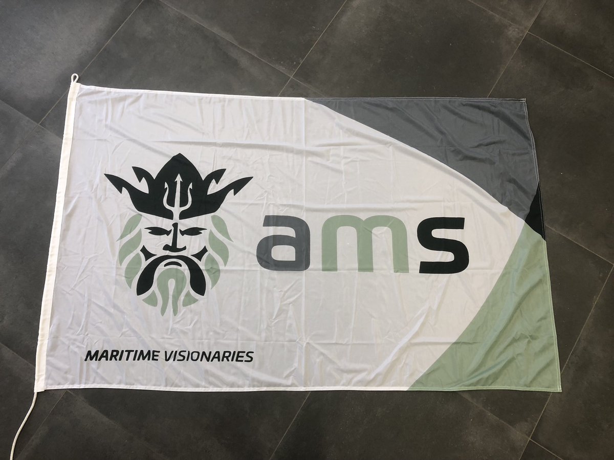 Dockmarks's tweet image. #vlaggen geleverd aan #ams.
#binnenvaart #sign #scheepsvlag